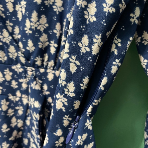 LIKE NEW • Likely • Casimira Mini Dress Floral Blue and Pink - Picture 9 of 9